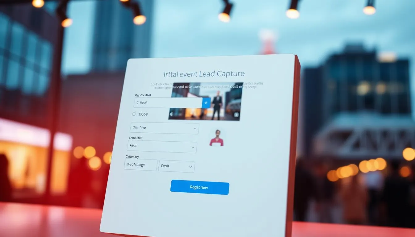 virtual event lead capture