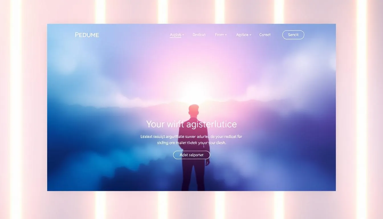 landing page