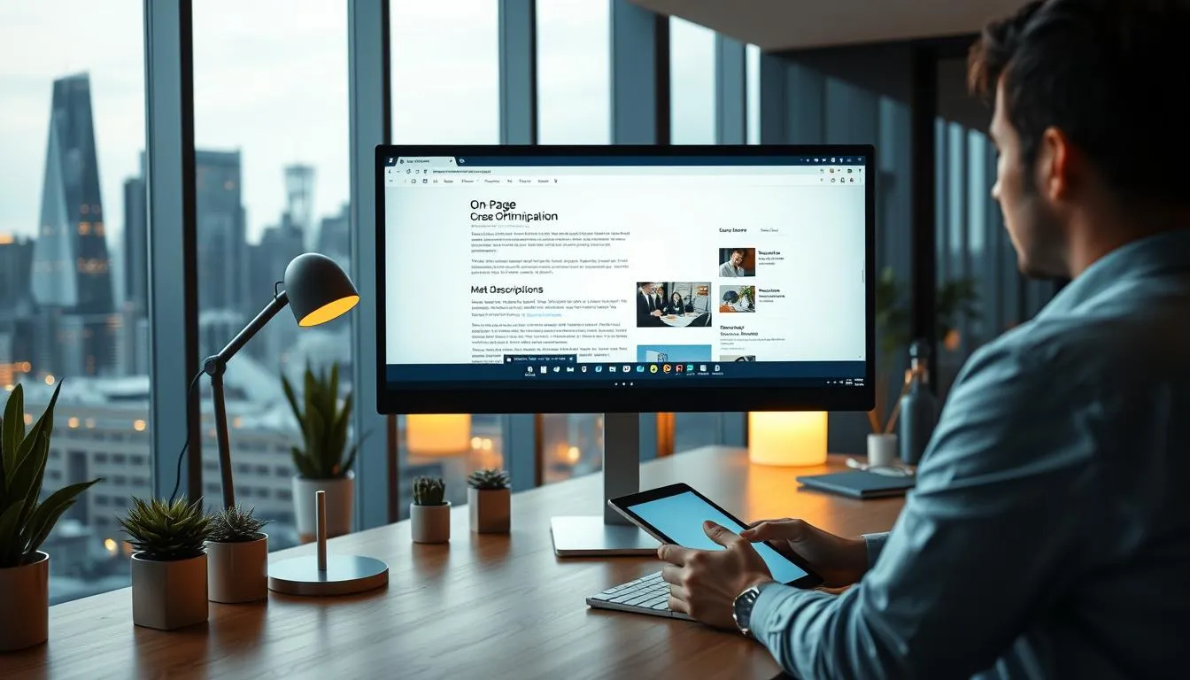 on-page upgrades content